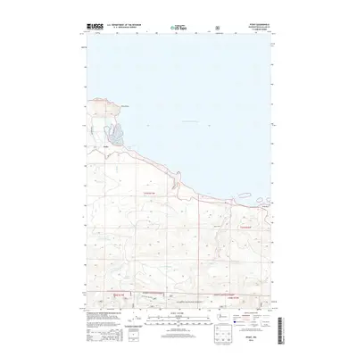 2014 Map of Pysht, 2014 Print