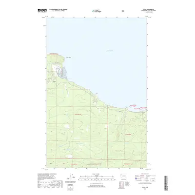 2020 Map of Pysht, 2020 Print