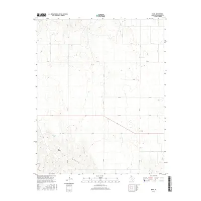2016 Map of Quail, 2016 Print