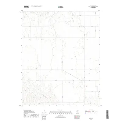 2019 Map of Quail, 2019 Print