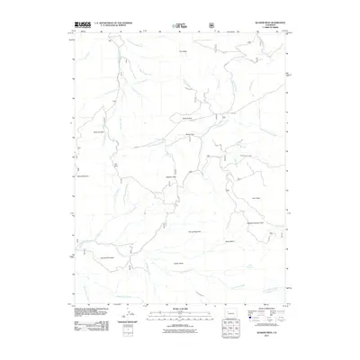 2011 Map of Quaker Mesa, 2011 Print