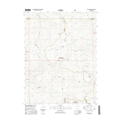 2016 Map of Quaker Mesa, 2016 Print