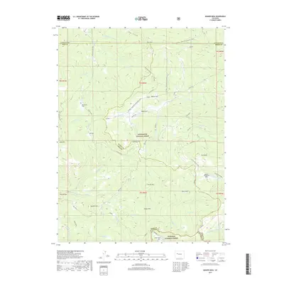 2019 Map of Quaker Mesa, 2019 Print