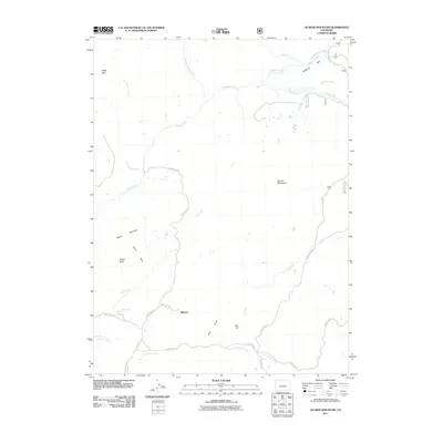 2011 Map of Quaker Mountain, 2011 Print