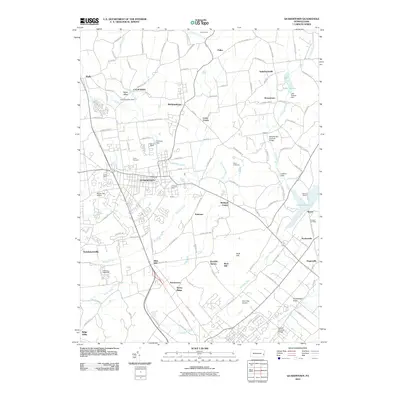 2010 Map of Quakertown, 2010 Print