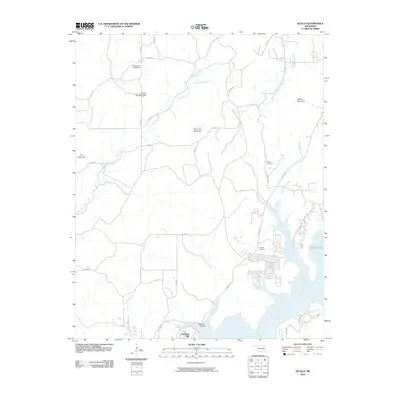 2010 Map of Qualls, 2010 Print