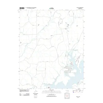 2012 Map of Qualls, 2012 Print