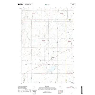 2019 Map of Quamba, 2019 Print