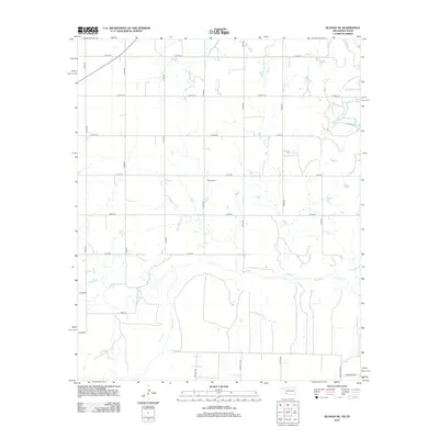 2012 Map of Quanah NE, 2012 Print