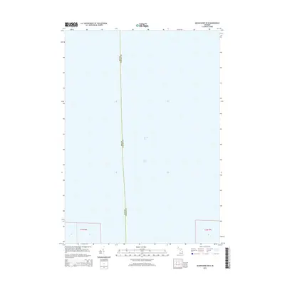 2014 Map of Quanicassee OE N, 2014 Print