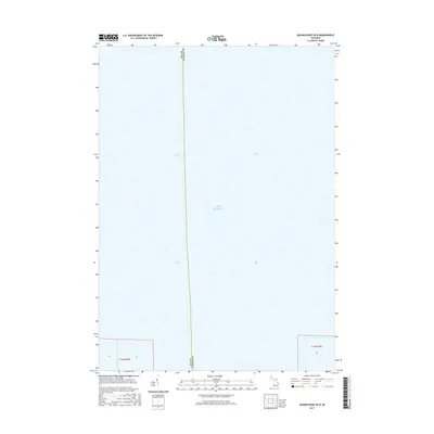 2017 Map of Quanicassee OE N, 2017 Print