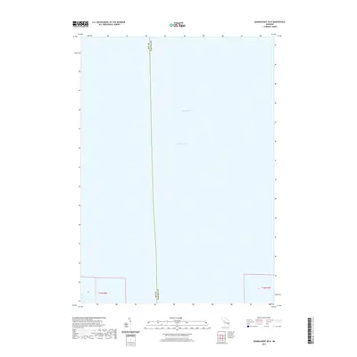 2019 Map of Quanicassee OE N, 2019 Print