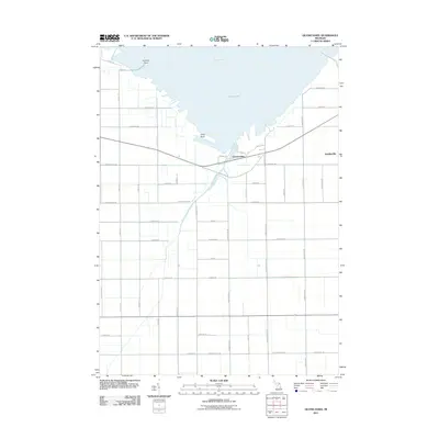 2011 Map of Quanicassee, 2011 Print
