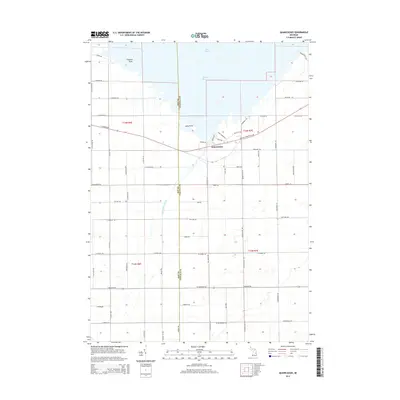 2014 Map of Quanicassee, 2014 Print