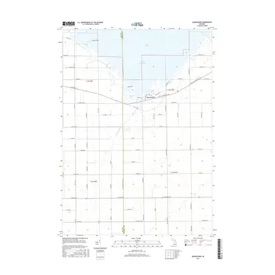2017 Map of Quanicassee, 2017 Print