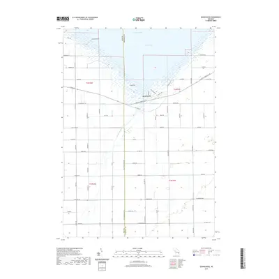 2019 Map of Quanicassee, 2019 Print