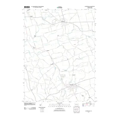 2010 Map of Quarryville, 2010 Print