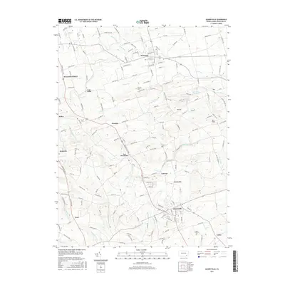 2016 Map of Quarryville, 2016 Print