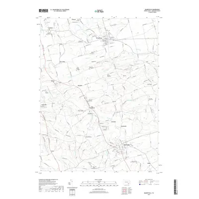 2019 Map of Quarryville, 2019 Print