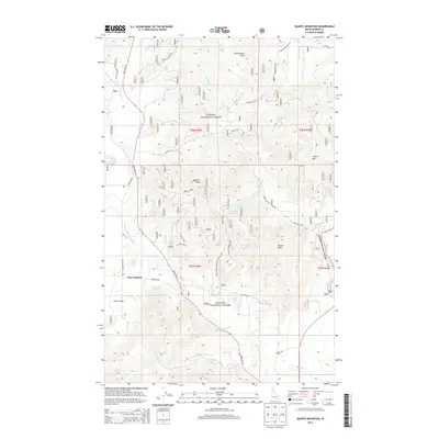 2013 Map of Quartz Mountain, 2013 Print