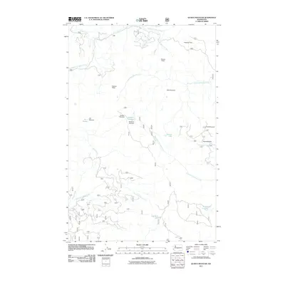2011 Map of Quartz Mountain, 2011 Print