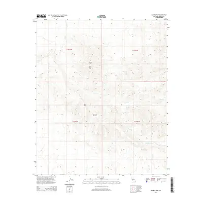 2015 Map of Quartz Peak, 2015 Print