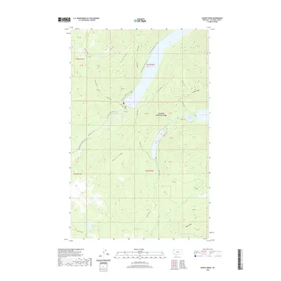 2020 Map of Quartz Ridge, 2020 Print