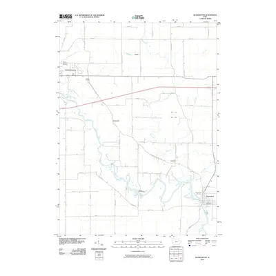 2010 Map of Quasqueton, 2010 Print
