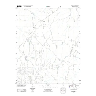 2011 Map of Quayle Hill, 2011 Print