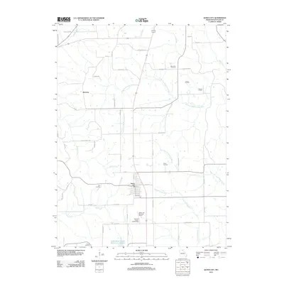 2012 Map of Queen City, 2012 Print