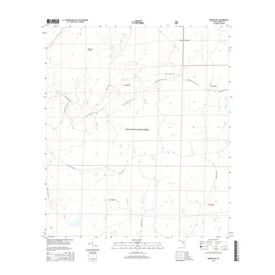 2015 Map of Queens Bay, 2015 Print