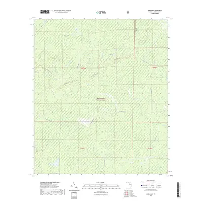 2021 Map of Queens Bay, 2021 Print