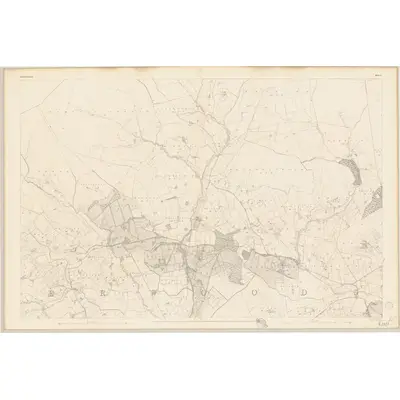 1838 Map of Queen's County - Sheet 11, 1841 Print