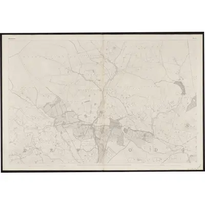 1838 Map of Queen's County - Sheet 11, 1863 Print