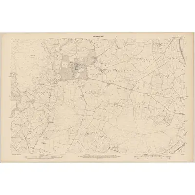 1907 Map of Queen's County - Sheet 12, 1909 Print