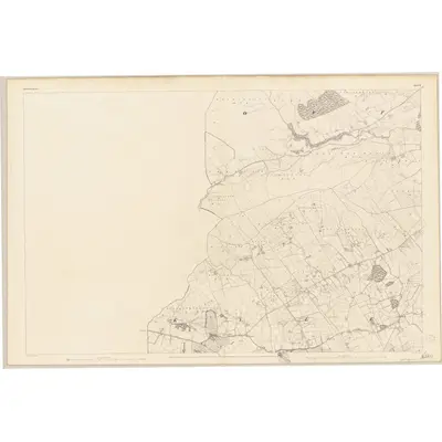 1839 Map of Queen's County - Sheet 15, 1841 Print