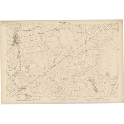 1907 Map of Queen's County - Sheet 17, 1909 Print