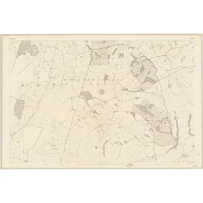 1839 Map of Queen's County - Sheet 18, 1841 Print