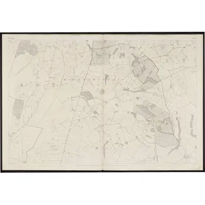 1839 Map of Queen's County - Sheet 18, 1863 Print