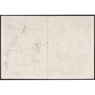 1839 Map of Queen's County - Sheet 24, 1862 Print