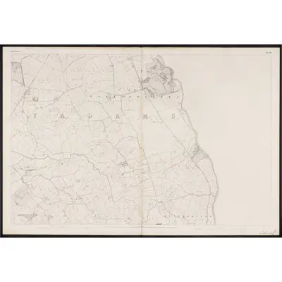 1838 Map of Queen's County - Sheet 26, 1862 Print