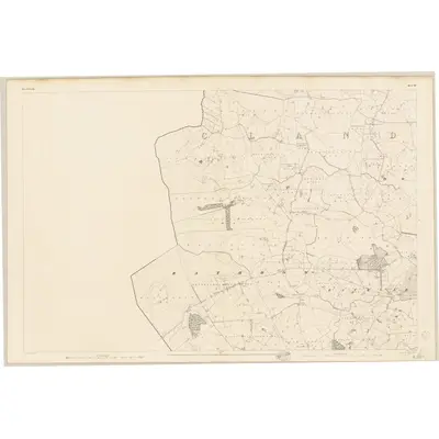 1839 Map of Queen's County - Sheet 27, 1841 Print