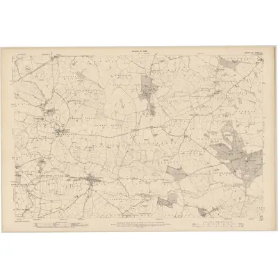 1907 Map of Queen's County - Sheet 28, 1908 Print