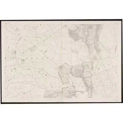 1839 Map of Queen's County - Sheet 29, 1862 Print