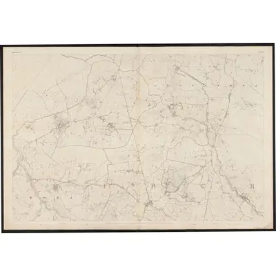 1839 Map of Queen's County - Sheet 3, 1858 Print