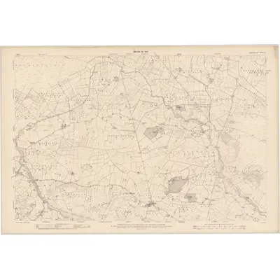 1908 Map of Queen's County - Sheet 3, 1910 Print