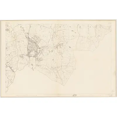 1839 Map of Queen's County - Sheet 30, 1841 Print