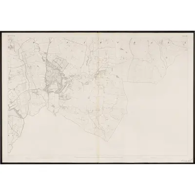 1839 Map of Queen's County - Sheet 30, 1862 Print