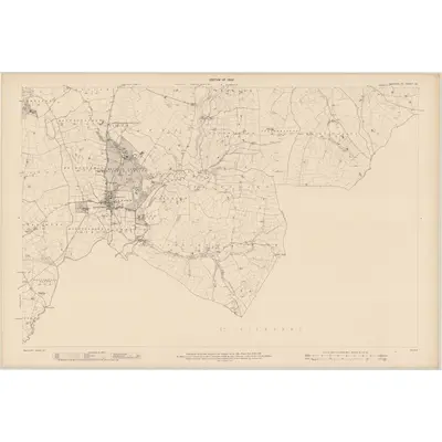 1906 Map of Queen's County - Sheet 30, 1908 Print
