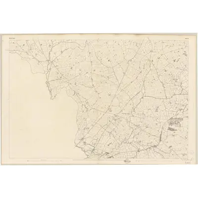1839 Map of Queen's County - Sheet 31, 1841 Print